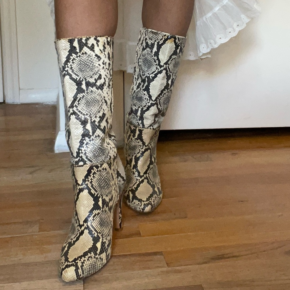 Brother Vellies Python Boots
